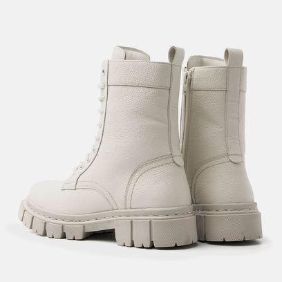 Women's Lace-up boots 53.592 Off-white