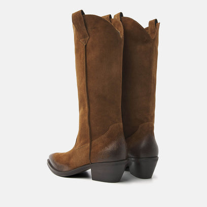 Women's Boots 55.104 Cognac