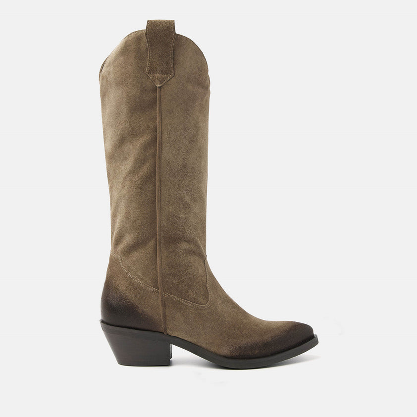 Amy Women's Boots Suede Sand