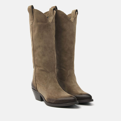 Amy Women's Boots Suede Sand