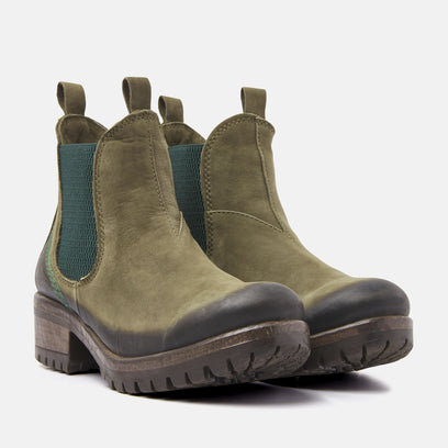 Women's Chelsea Boots 68.001 Green