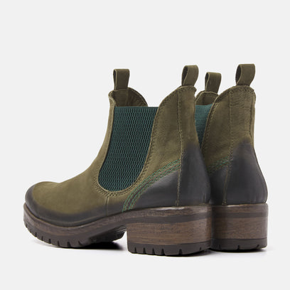 Women's Chelsea Boots 68.001 Green
