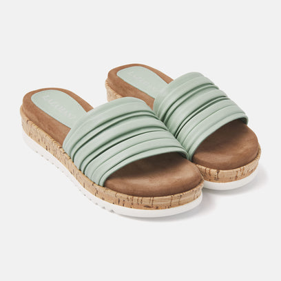 Women's Slippers 75.303 Green