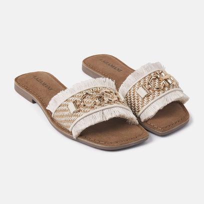 Women's Slippers 75.362 Beige