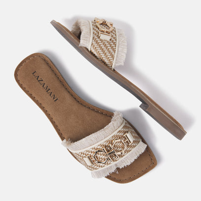 Women's Slippers 75.362 Beige