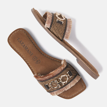 Women's Slippers 75.362 Brown