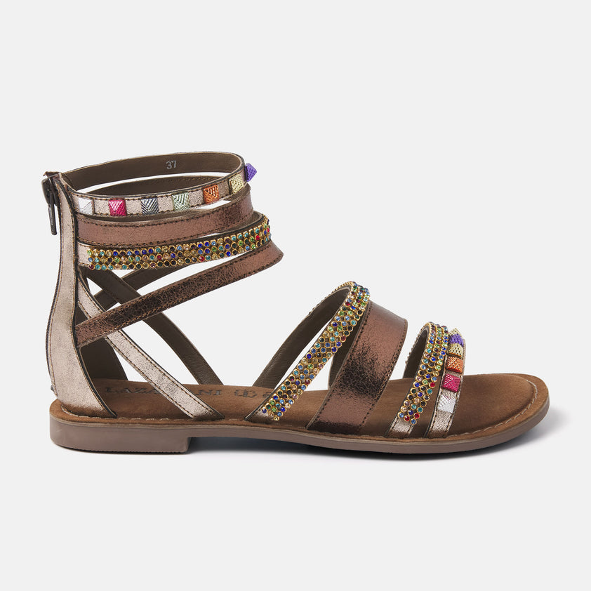 Women's Sandals 75.406 Copper