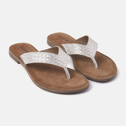 Women's Slippers 75.806 Silver