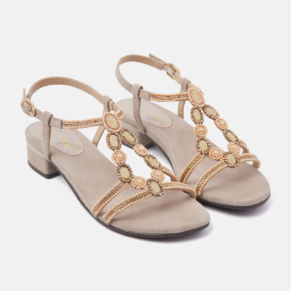 Women's Sandals 85.379 Biscuit
