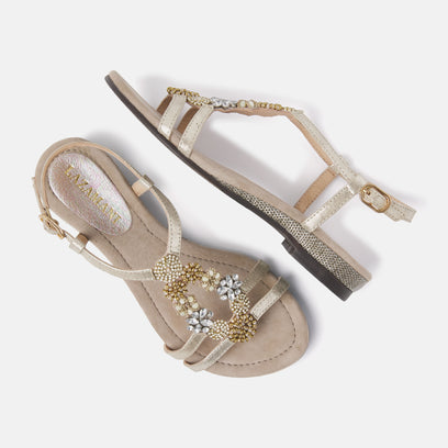 Women's Sandals 85.547 Biscuit