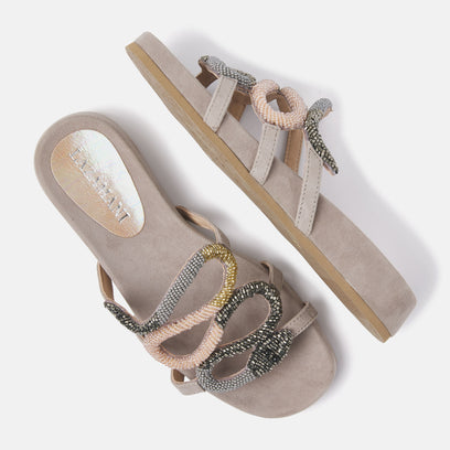 Women's Slippers 85.549 Porcini