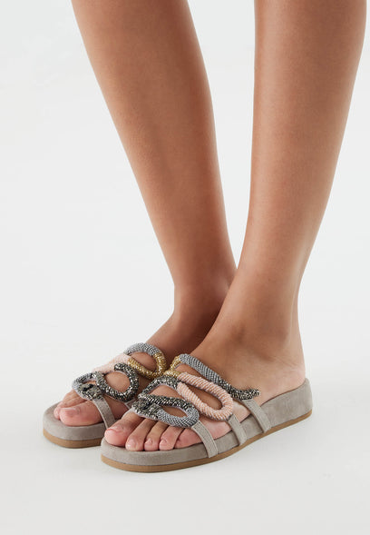 Women's Slippers 85.549 Porcini