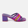 Women's Mules 85.562 Purple Multi
