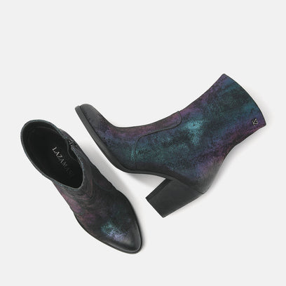 Women's Ankle Boots 85.602 Petrol-Disco