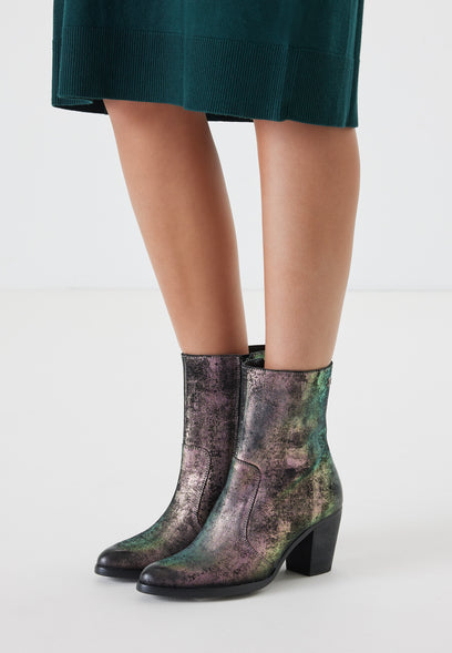 Women's Ankle Boots 85.602 Purple-Disco