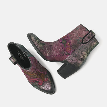 Women's Ankle Boots 85.605 Purple-Disco