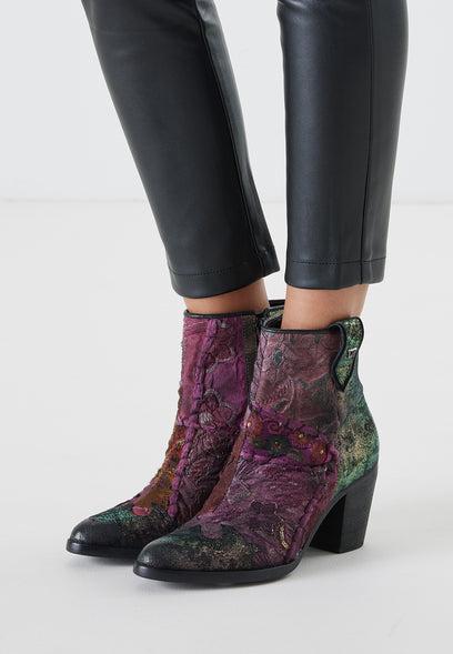 Women's Ankle Boots 85.605 Purple-Disco