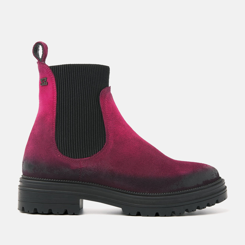 Women's Chelsea Boots 85.611 Fuxia