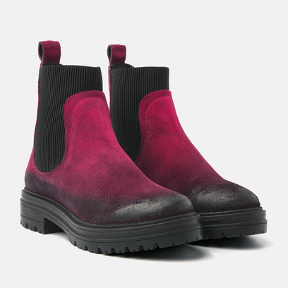 Women's Chelsea Boots 85.611 Fuxia