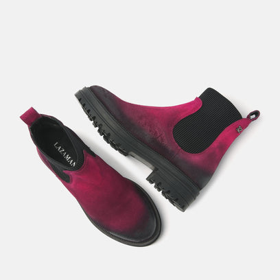 Women's Chelsea Boots 85.611 Fuxia