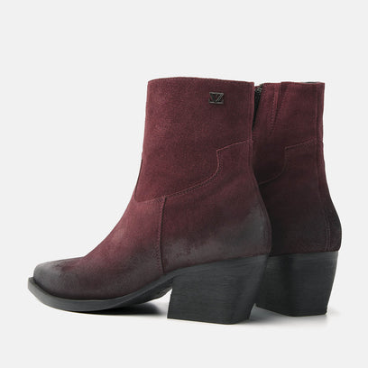 Women's Ankle Boots 85.632 Bordo
