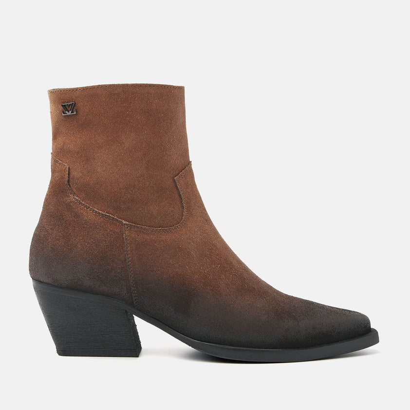Women's Ankle Boots 85.632 Cognac