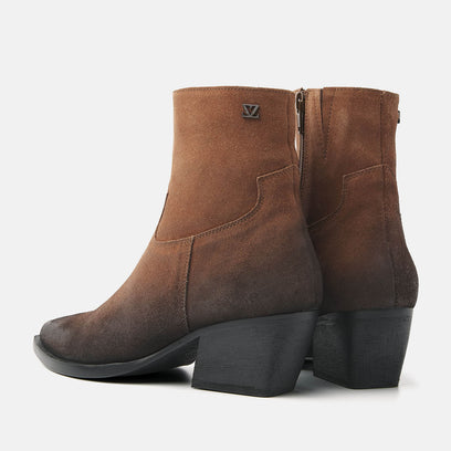 Women's Ankle Boots 85.632 Cognac