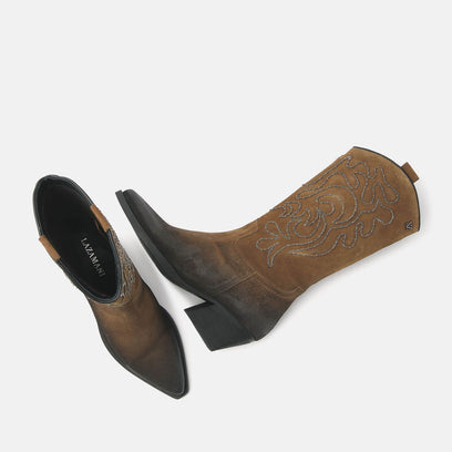 Women's Boots 85.633 Cognac