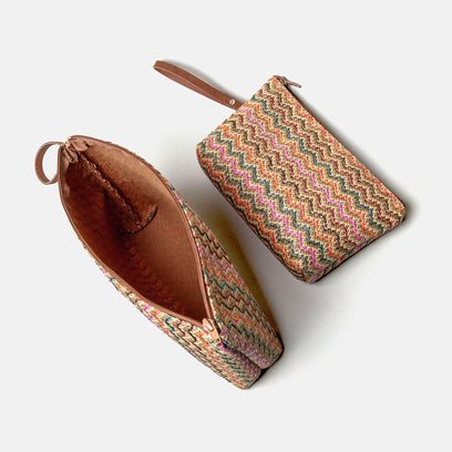 Elba Raffia Bag Small Multi