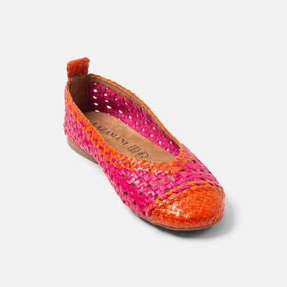 Brisa Women's Ballerinas Leather Fuxia