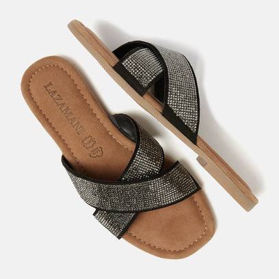 Lexi Women's Suede Slippers Pewter