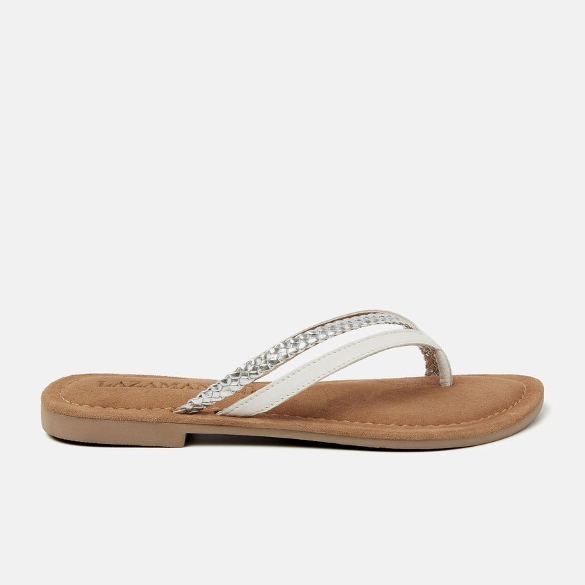 Bibi Women's Leather Slippers White