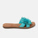 Zinnia Women's Slippers Leer Turquoise