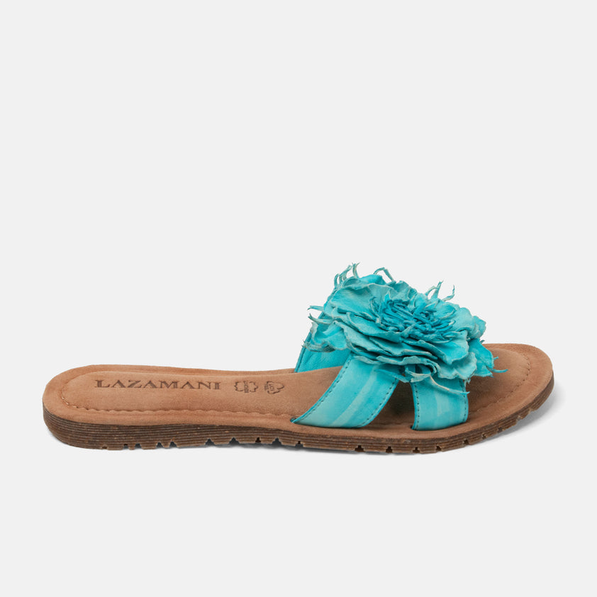 Zinnia Women's Slippers Leer Turquoise