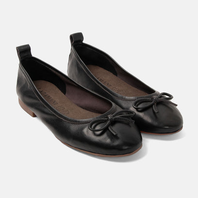 Josefina Women's Ballerinas Leather Black