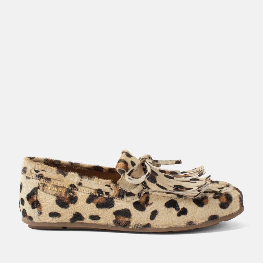 Billy Women's Mocassins Pony Hair Leopard