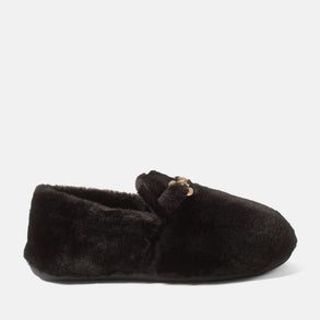 Floor Women's Slippers Black Floor Women's Slippers Black