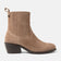 An Women's Suede Ankle Boots Taupe