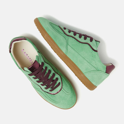 San Sebastian Suede Women's Sneakers Green