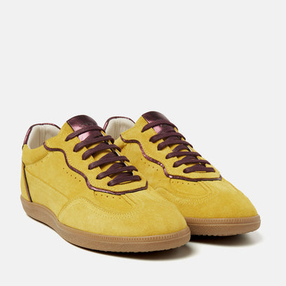 San Sebastian Suede Women's Sneakers Yellow