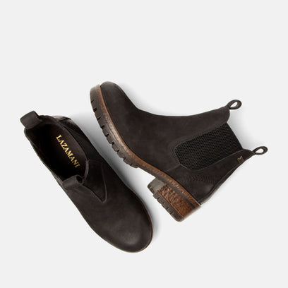 Lia Women's Leather Chelsea Boots Black