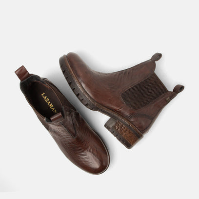 Ria Women's Leather Chelsea Boots Brown