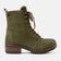 Kia Women's Leather Lace-up Boots Green