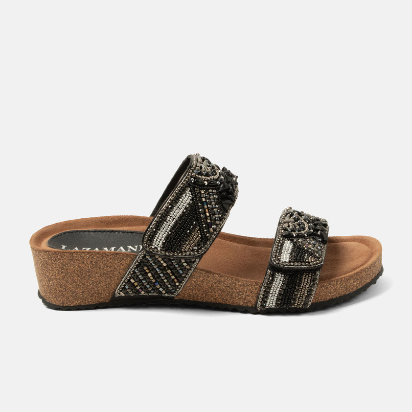 Sol Women's Slippers Leather Black