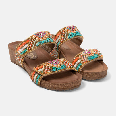 Sol Women's Slippers Leather Multi