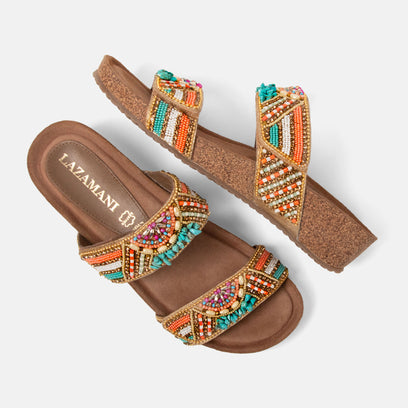 Sol Women's Slippers Leather Multi