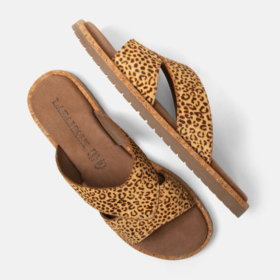 Jana Women's Slippers Leopard