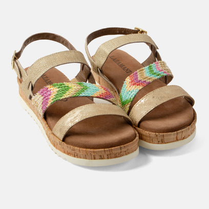 Lindy Women's Sandals Gold