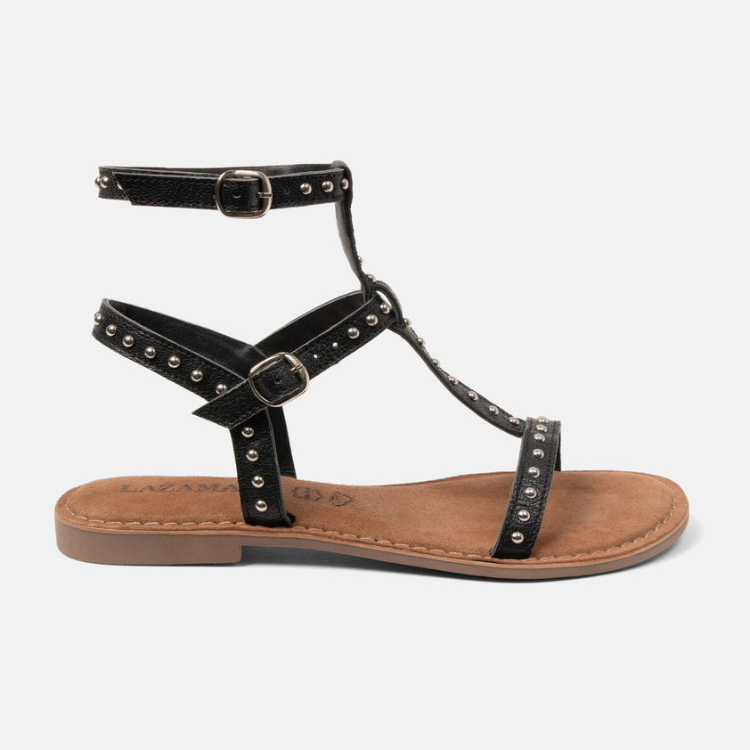 Olinda Women's Sandals Leather Black