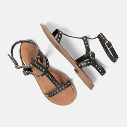 Olinda Women's Sandals Leather Black